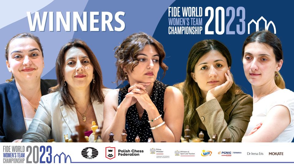 Женская сборная Грузии по шахматам победила на командном чемпионате мира