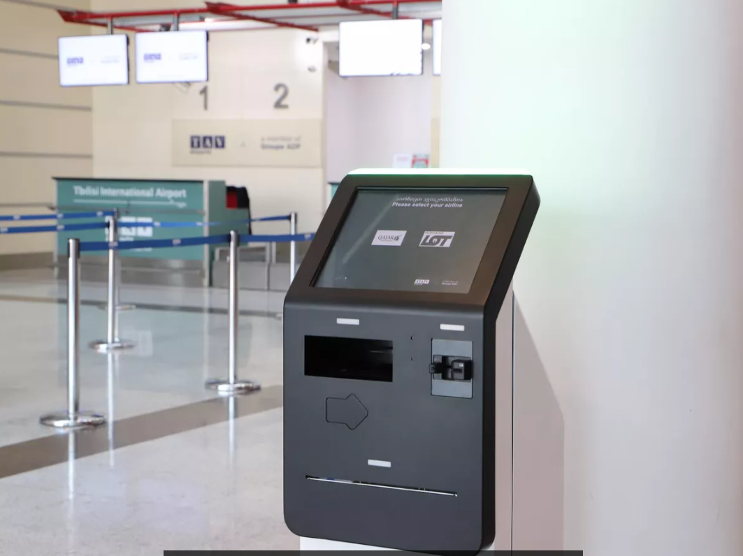 Пассажиры Тбилисского аэропорта смогут регистрироваться на рейс самостоятельно