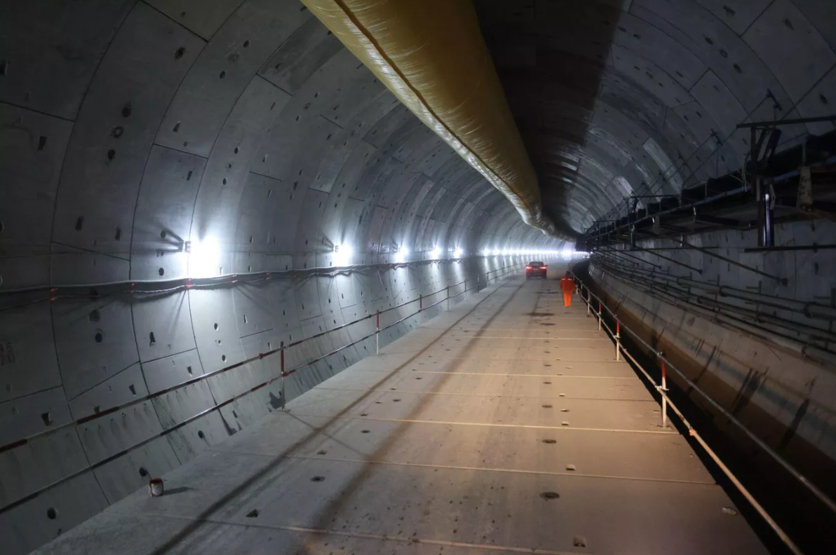 Самый длинный тоннель к границе Грузии с Россией – осталось проложить всего 500 метров