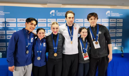 Грузинские фигуристы завоевали малую золотую медаль на чемпионате мира