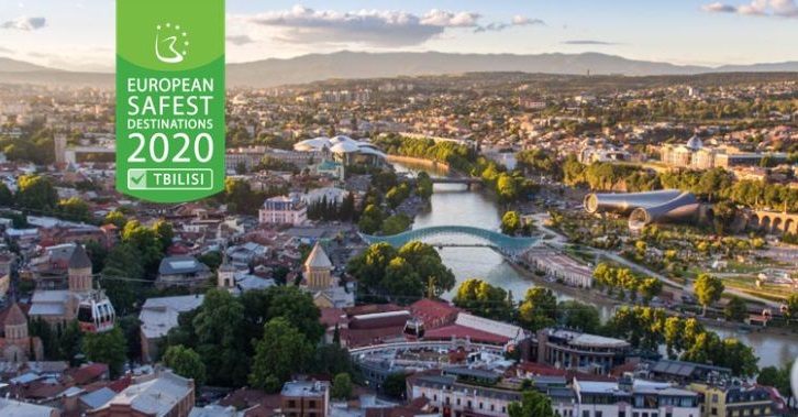 Тбилиси занял первое место в рейтинге самых безопасных туристических направлений в Европе