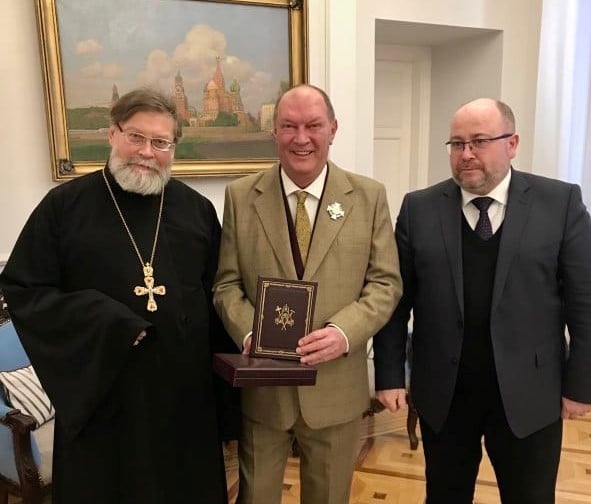 Торжественная церемония вручения Ордена Русской Православной Церкви